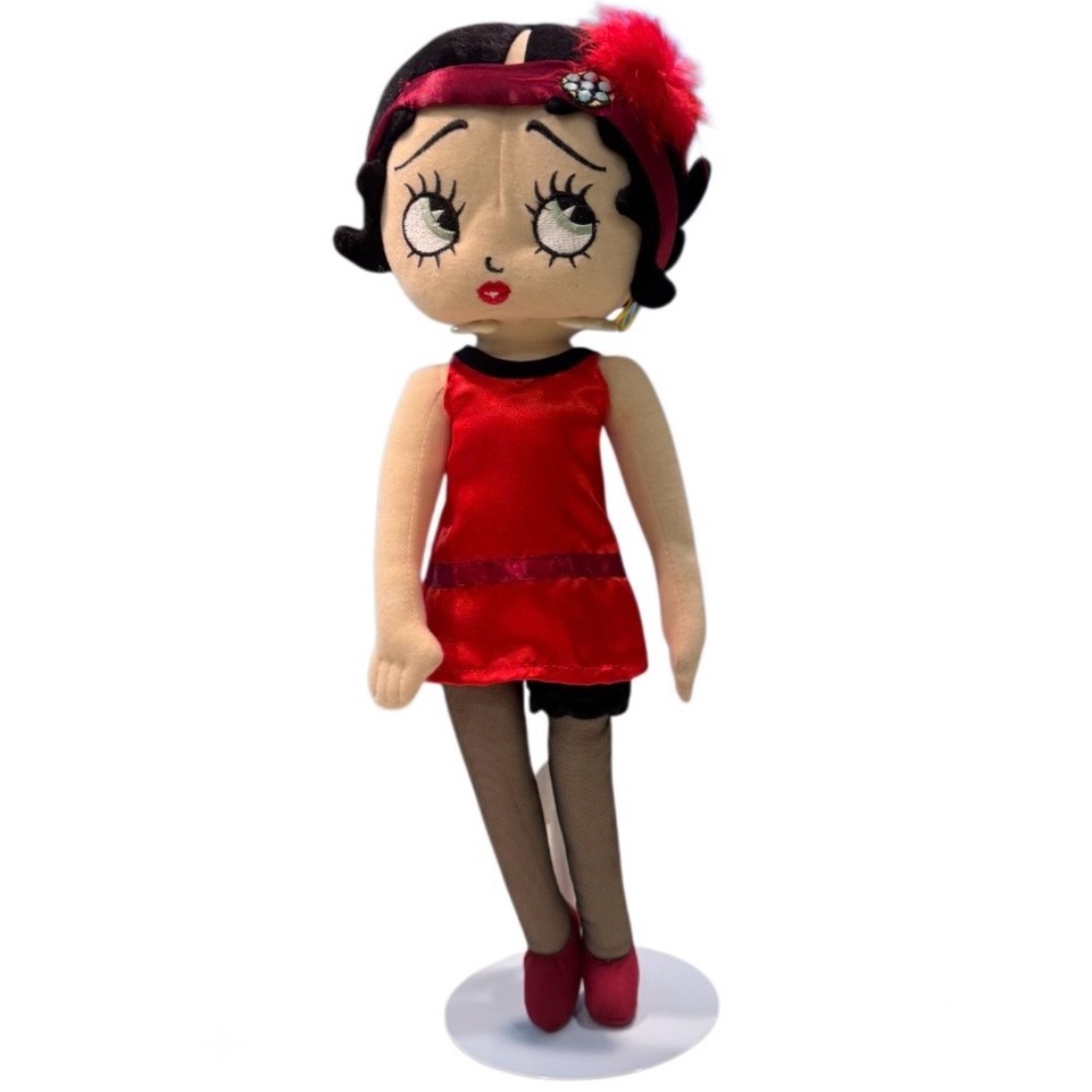 Kellytoy Betty Boop Flapper Rag Doll 15.5 Inch Vintage